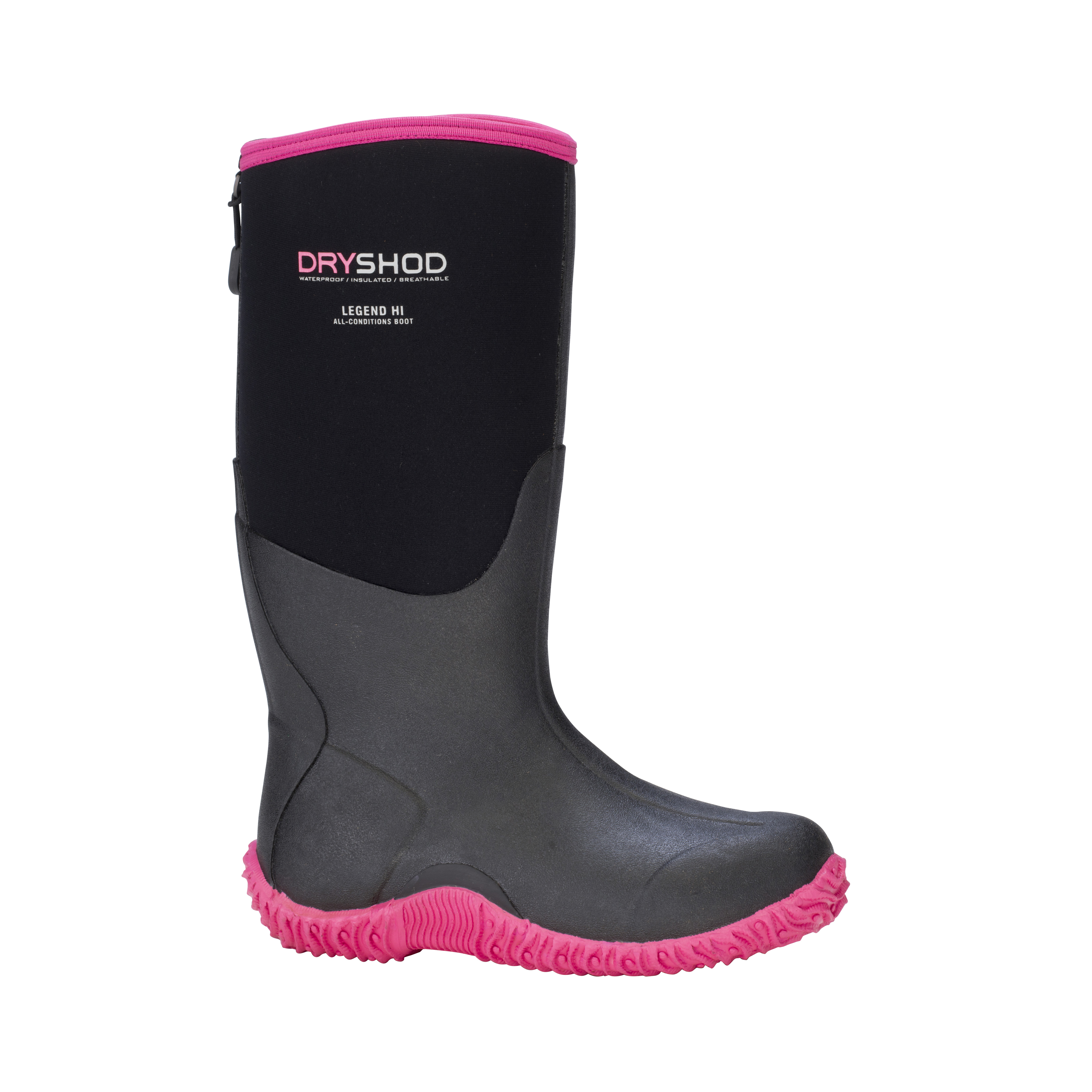 Dryshod Legend Women's Black/Pink Hi